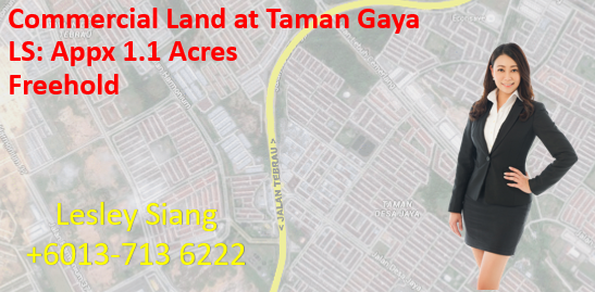Commercial Land at Taman Gaya Commercial Land at Taman Gaya