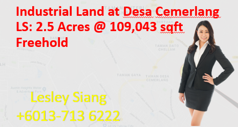 Industrial Land at Desa Cemerlang Industrial Land at Desa Cemerlang