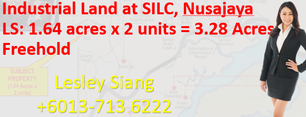 Industrial Land at SILC, Nusajaya Industrial Land at SILC, Nusajaya