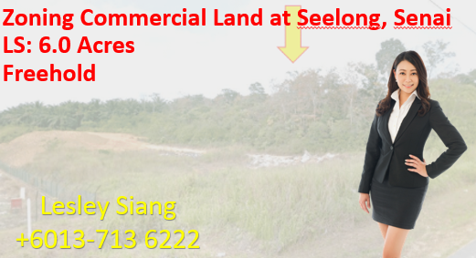 Zoning Commercial Land at Seelong, Senai Zoning Commercial Land at Seelong, Senai