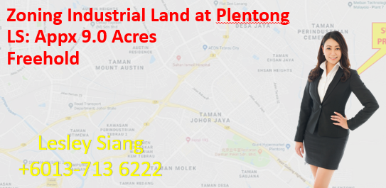 Industrial Land at Plentong Zoning Industrial Land at Plentong